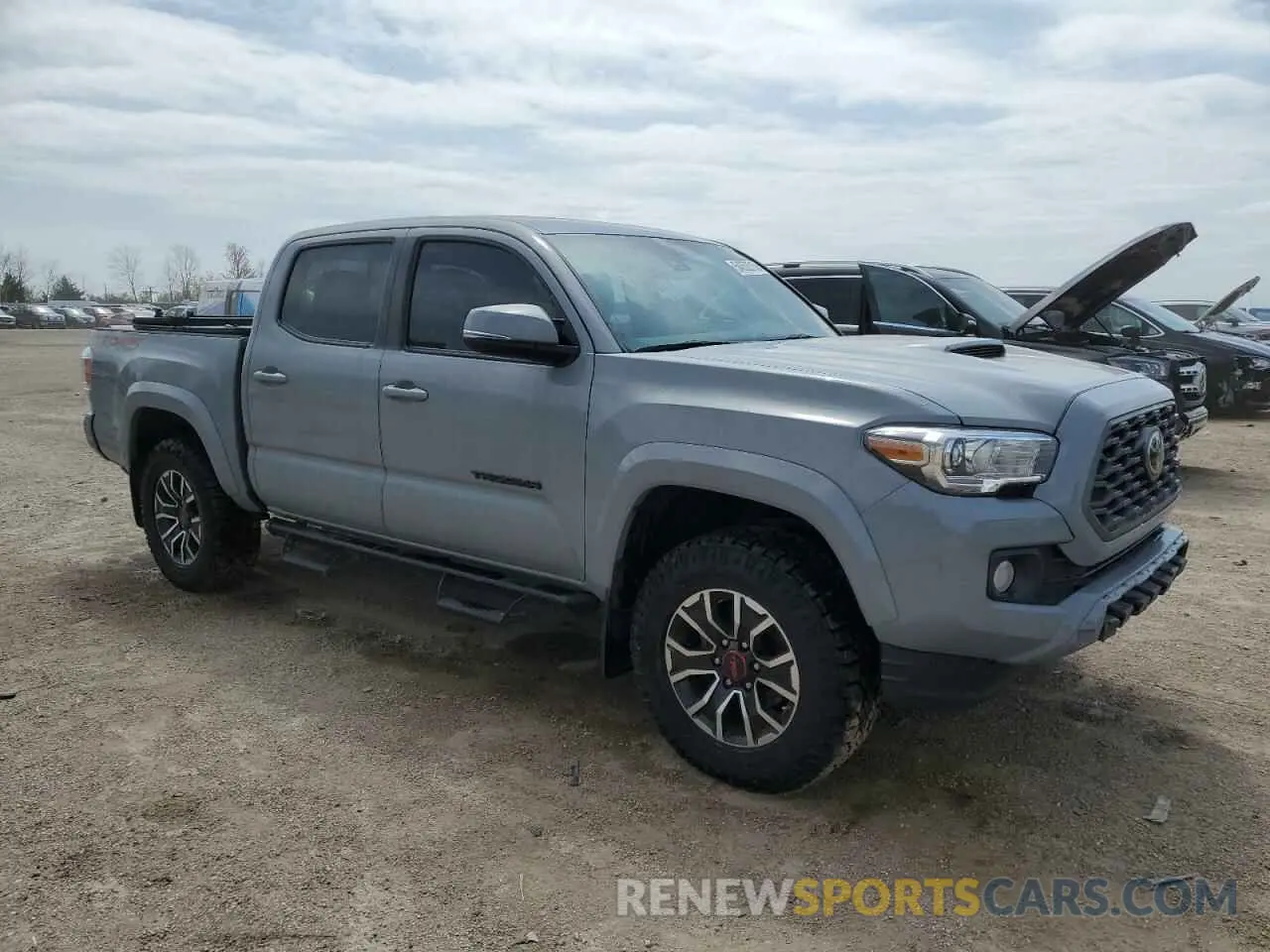 4 fotografías del automóvil dañado 3TMCZ5AN6LM291471 TOYOTA TACOMA 2020