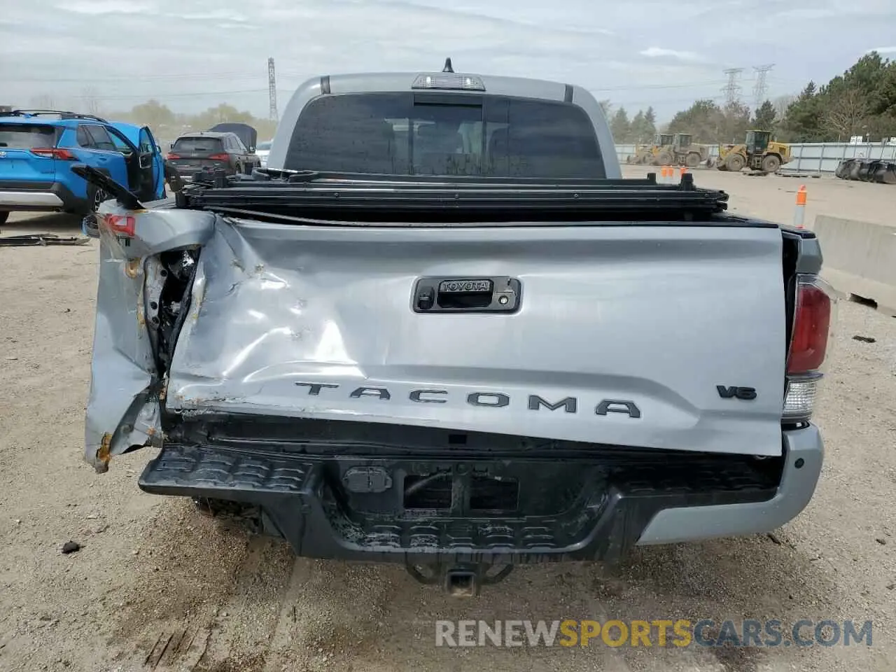6 fotografías del automóvil dañado 3TMCZ5AN6LM291471 TOYOTA TACOMA 2020