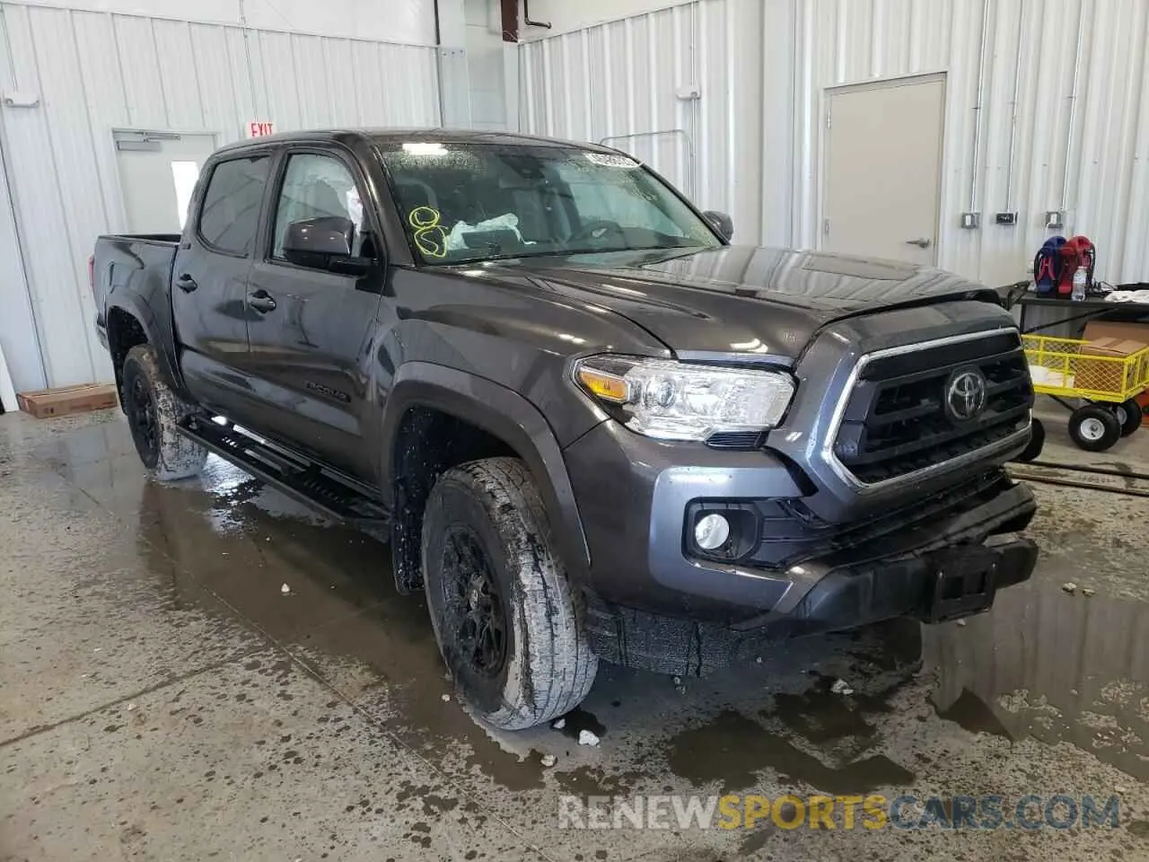1 fotografías del automóvil dañado 3TMCZ5AN6LM291549 TOYOTA TACOMA 2020
