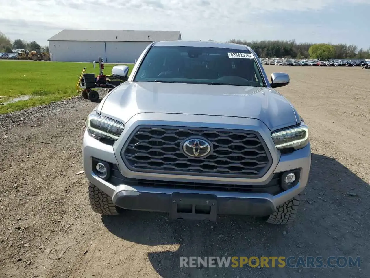 5 fotografías del automóvil dañado 3TMCZ5AN6LM293818 TOYOTA TACOMA 2020
