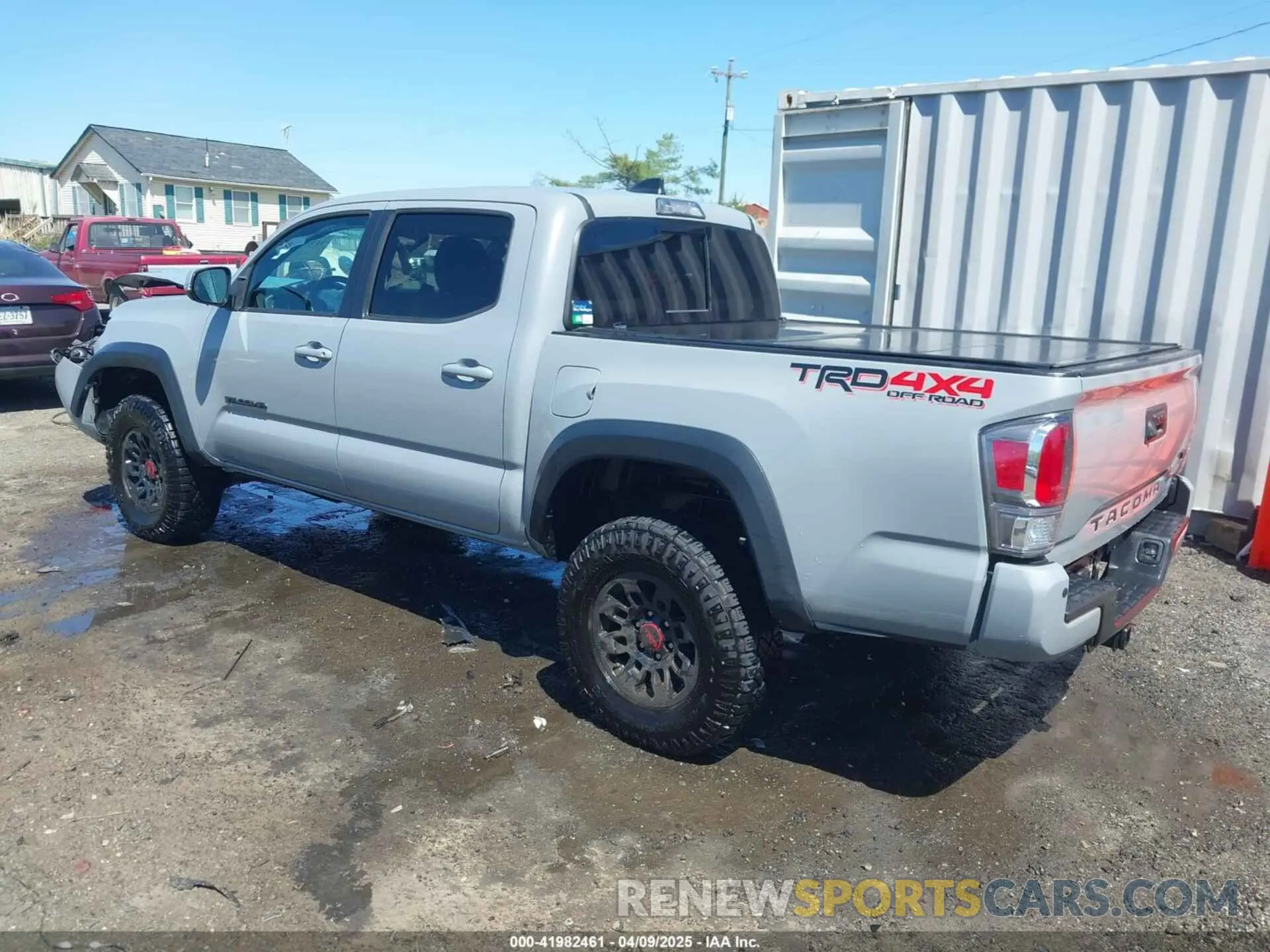 3 fotografías del automóvil dañado 3TMCZ5AN6LM330074 TOYOTA TACOMA 2020