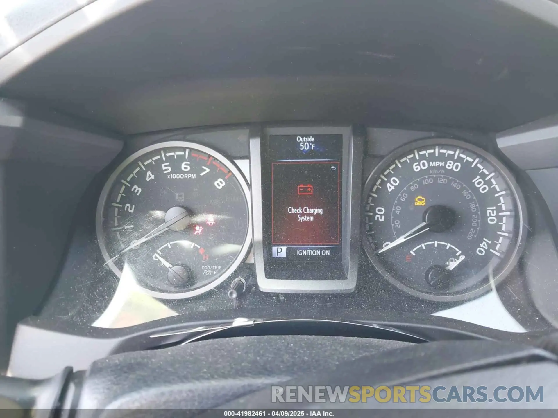 7 fotografías del automóvil dañado 3TMCZ5AN6LM330074 TOYOTA TACOMA 2020