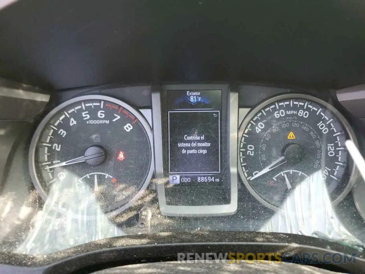 9 fotografías del automóvil dañado 3TMCZ5AN6LM338076 TOYOTA TACOMA 2020