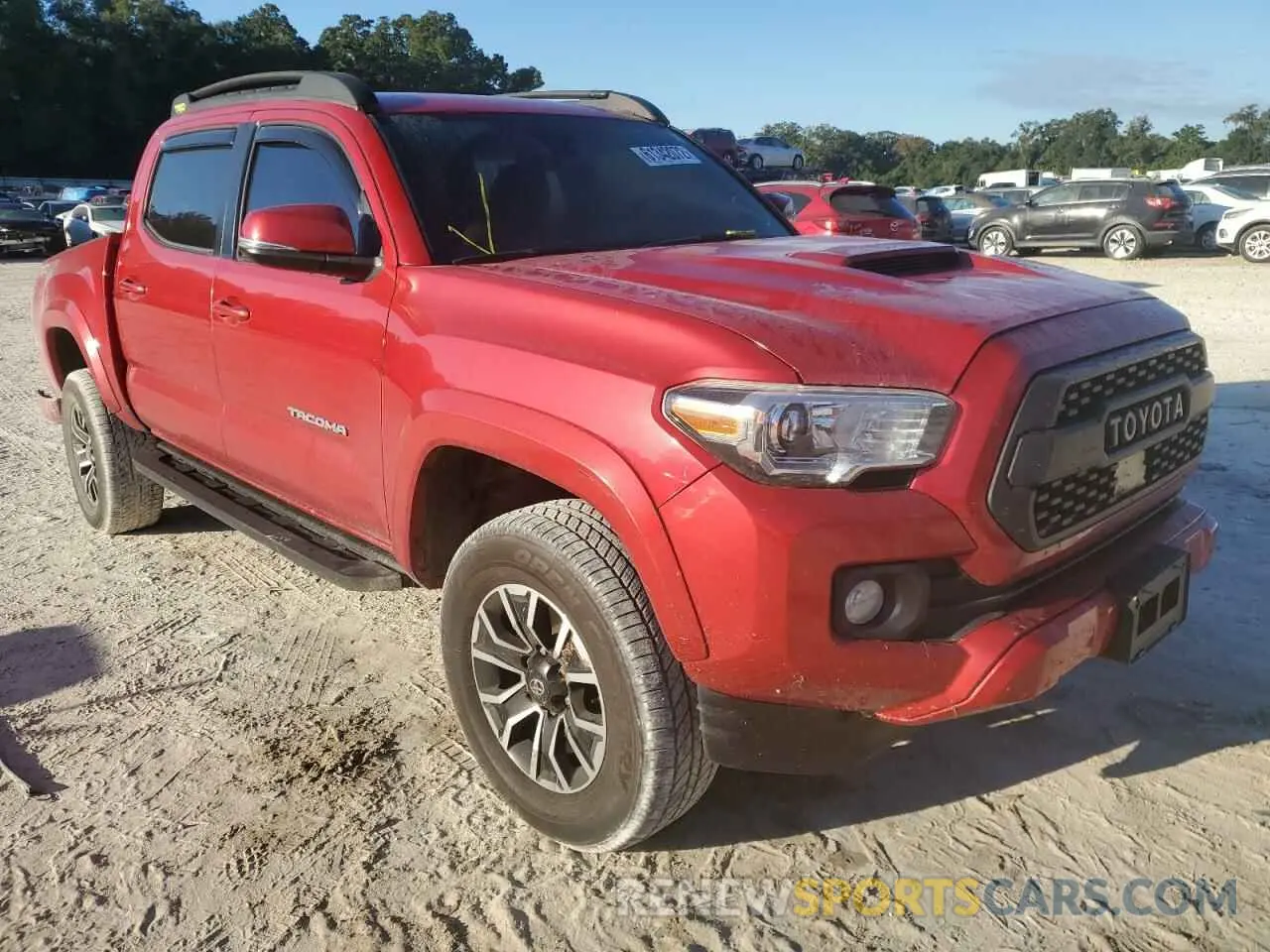 1 fotografías del automóvil dañado 3TMCZ5AN6LM346954 TOYOTA TACOMA 2020