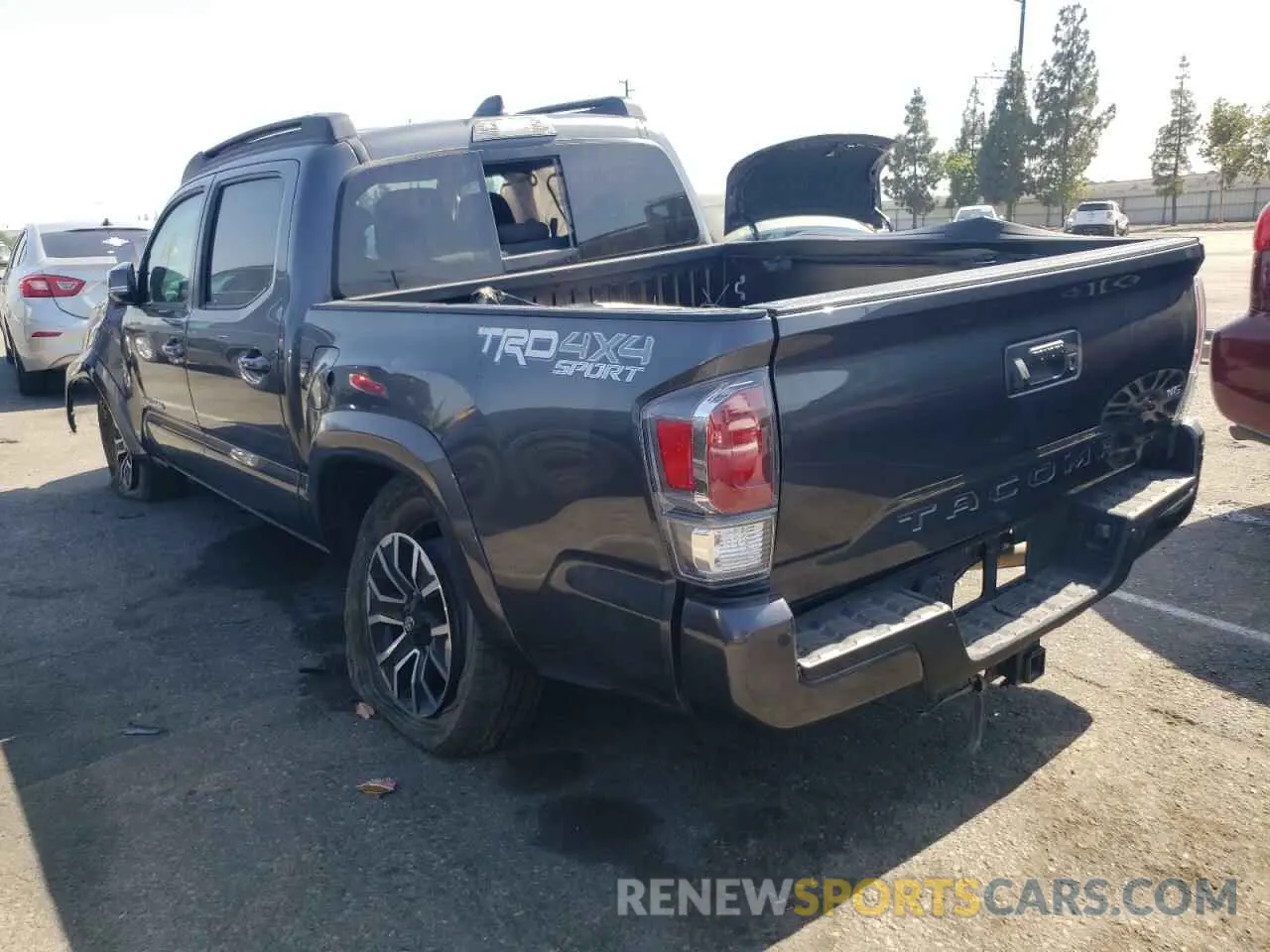 3 fotografías del automóvil dañado 3TMCZ5AN6LM351569 TOYOTA TACOMA 2020