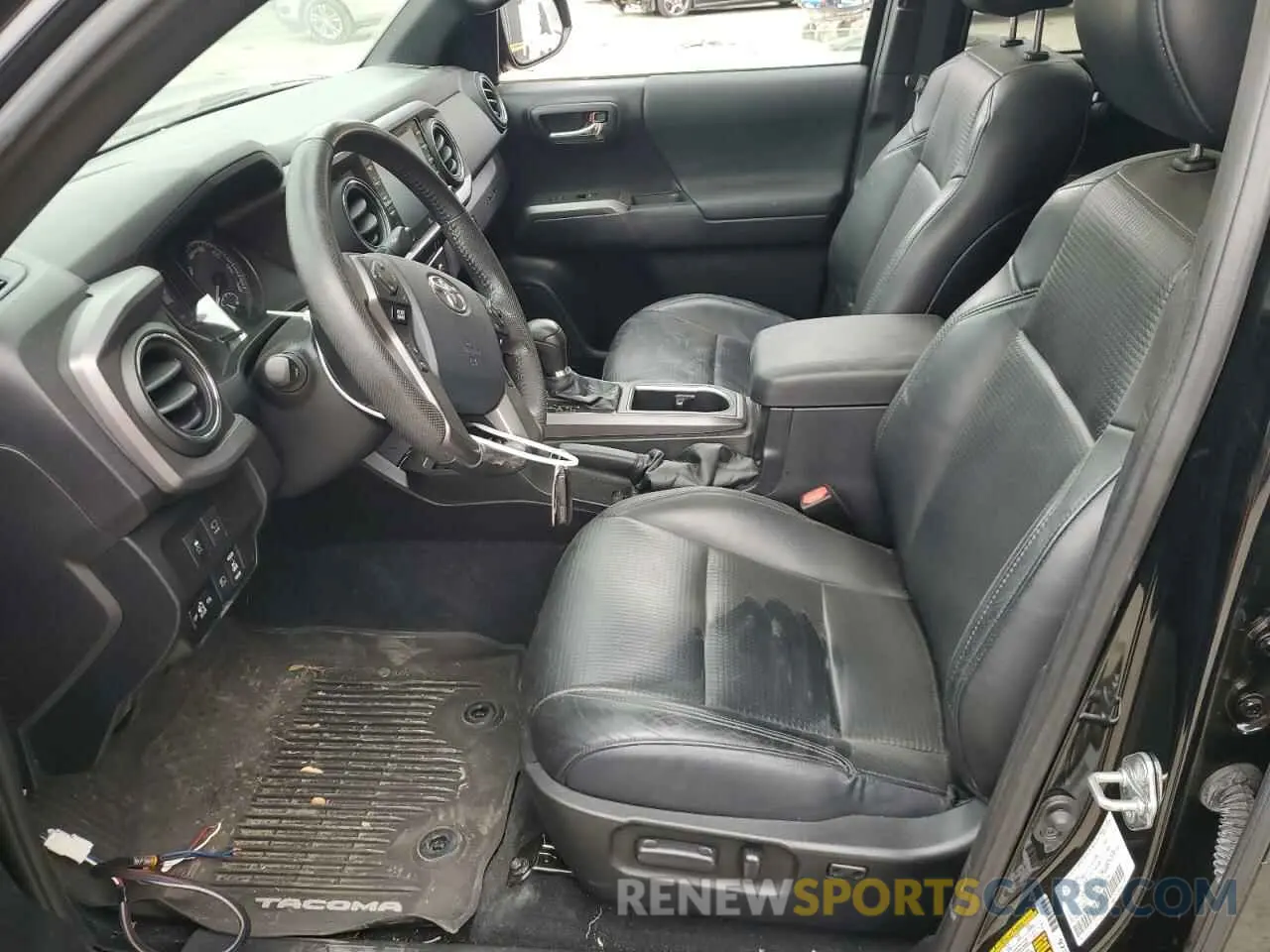 7 fotografías del automóvil dañado 3TMCZ5AN6LM355377 TOYOTA TACOMA 2020