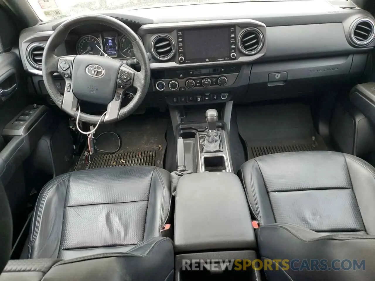 8 fotografías del automóvil dañado 3TMCZ5AN6LM355377 TOYOTA TACOMA 2020