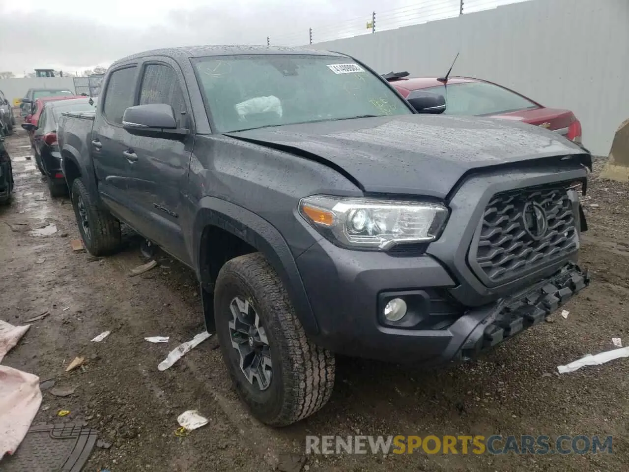 1 fotografías del automóvil dañado 3TMCZ5AN6LM359364 TOYOTA TACOMA 2020