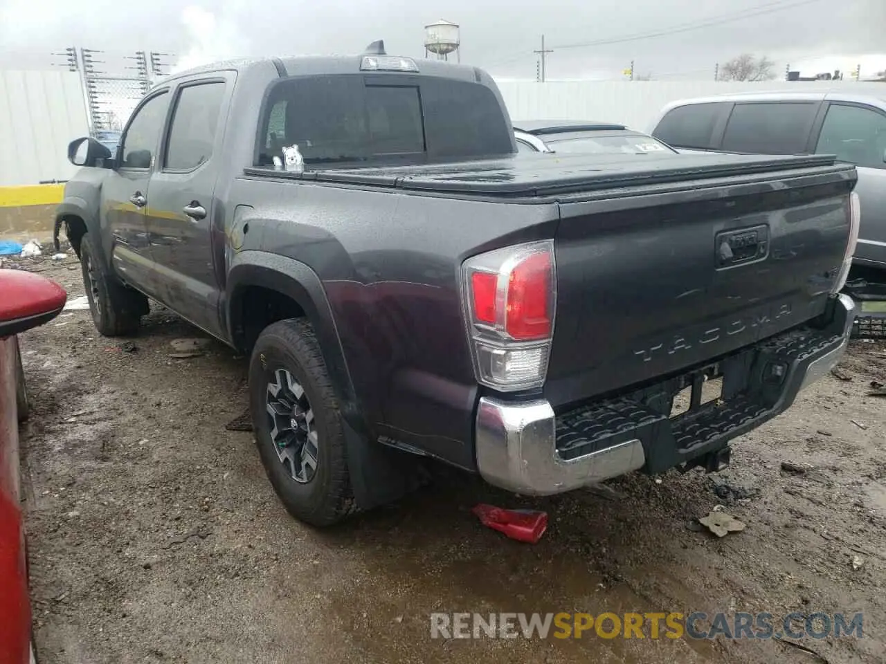 3 fotografías del automóvil dañado 3TMCZ5AN6LM359364 TOYOTA TACOMA 2020