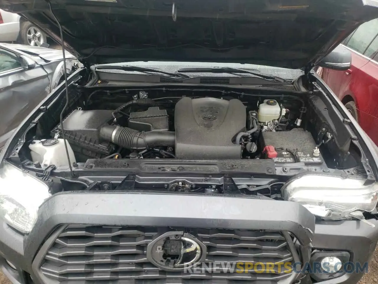 7 fotografías del automóvil dañado 3TMCZ5AN6LM359364 TOYOTA TACOMA 2020