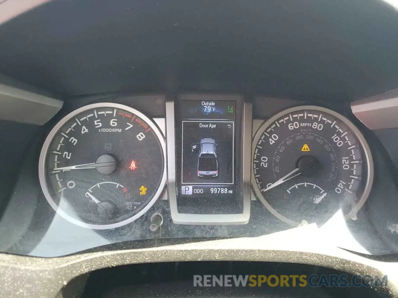 9 fotografías del automóvil dañado 3TMCZ5AN6LM360255 TOYOTA TACOMA 2020