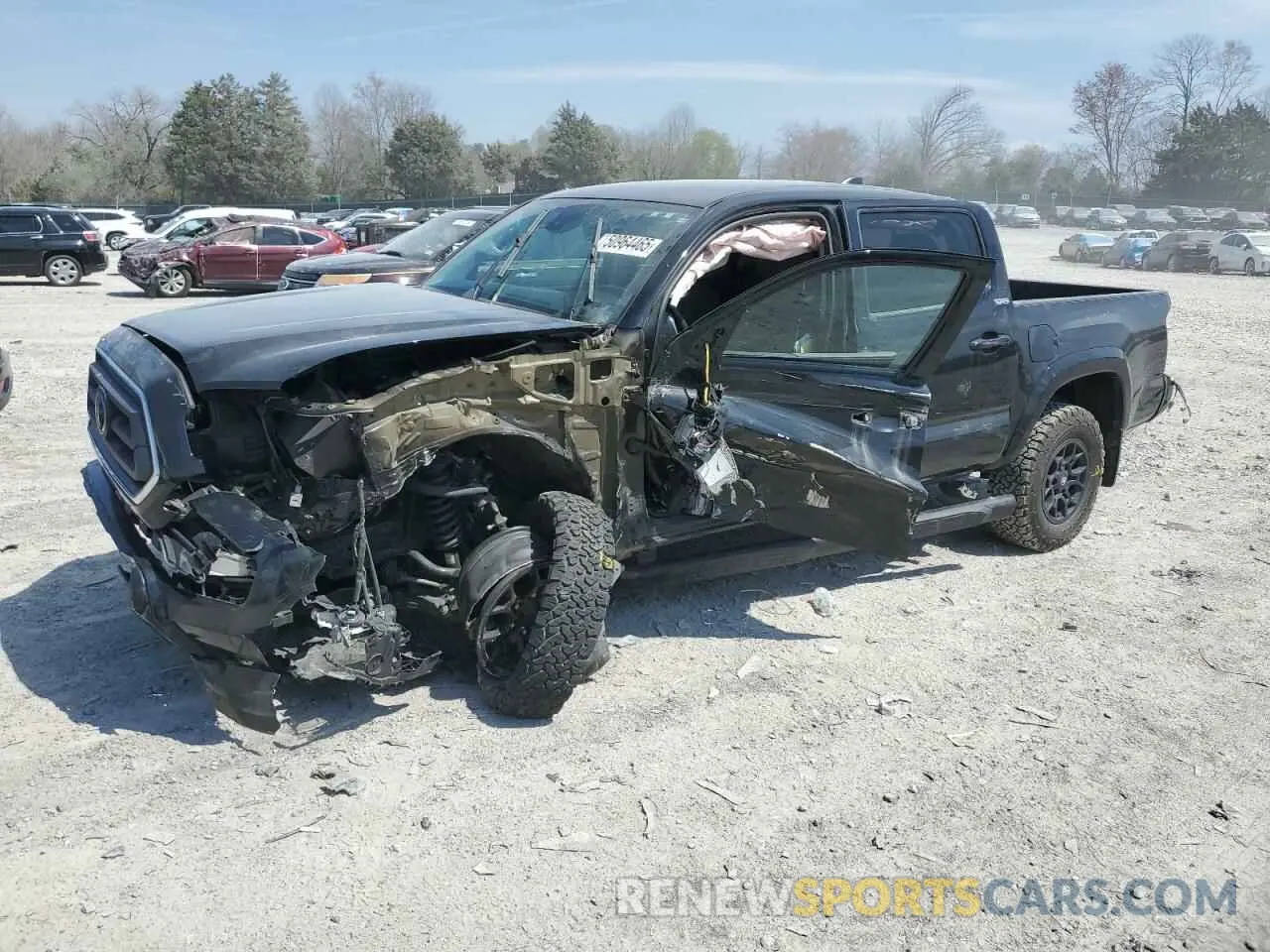 1 fotografías del automóvil dañado 3TMCZ5AN6LM362331 TOYOTA TACOMA 2020