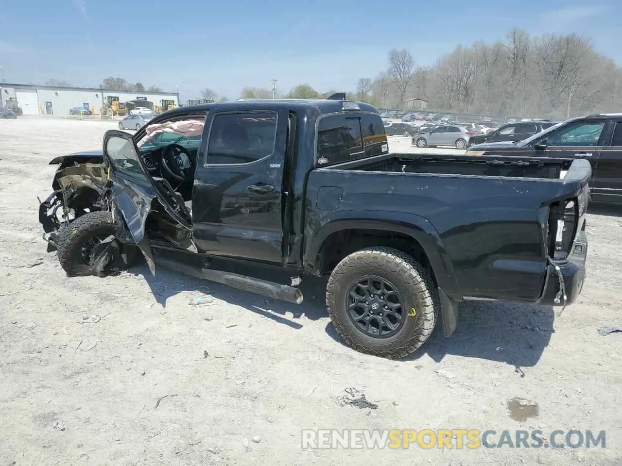 2 fotografías del automóvil dañado 3TMCZ5AN6LM362331 TOYOTA TACOMA 2020