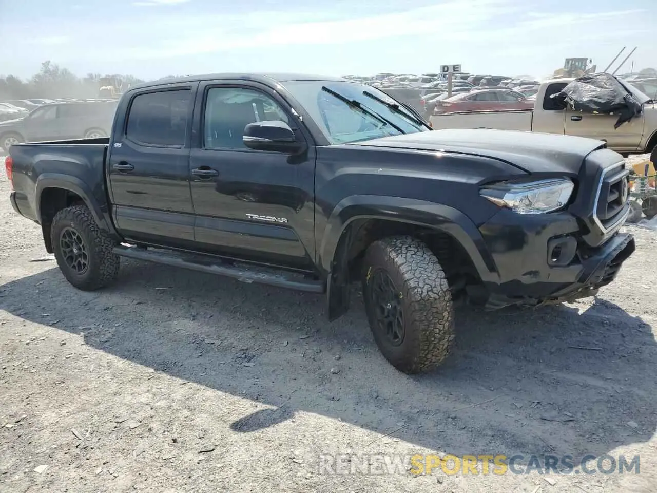4 fotografías del automóvil dañado 3TMCZ5AN6LM362331 TOYOTA TACOMA 2020