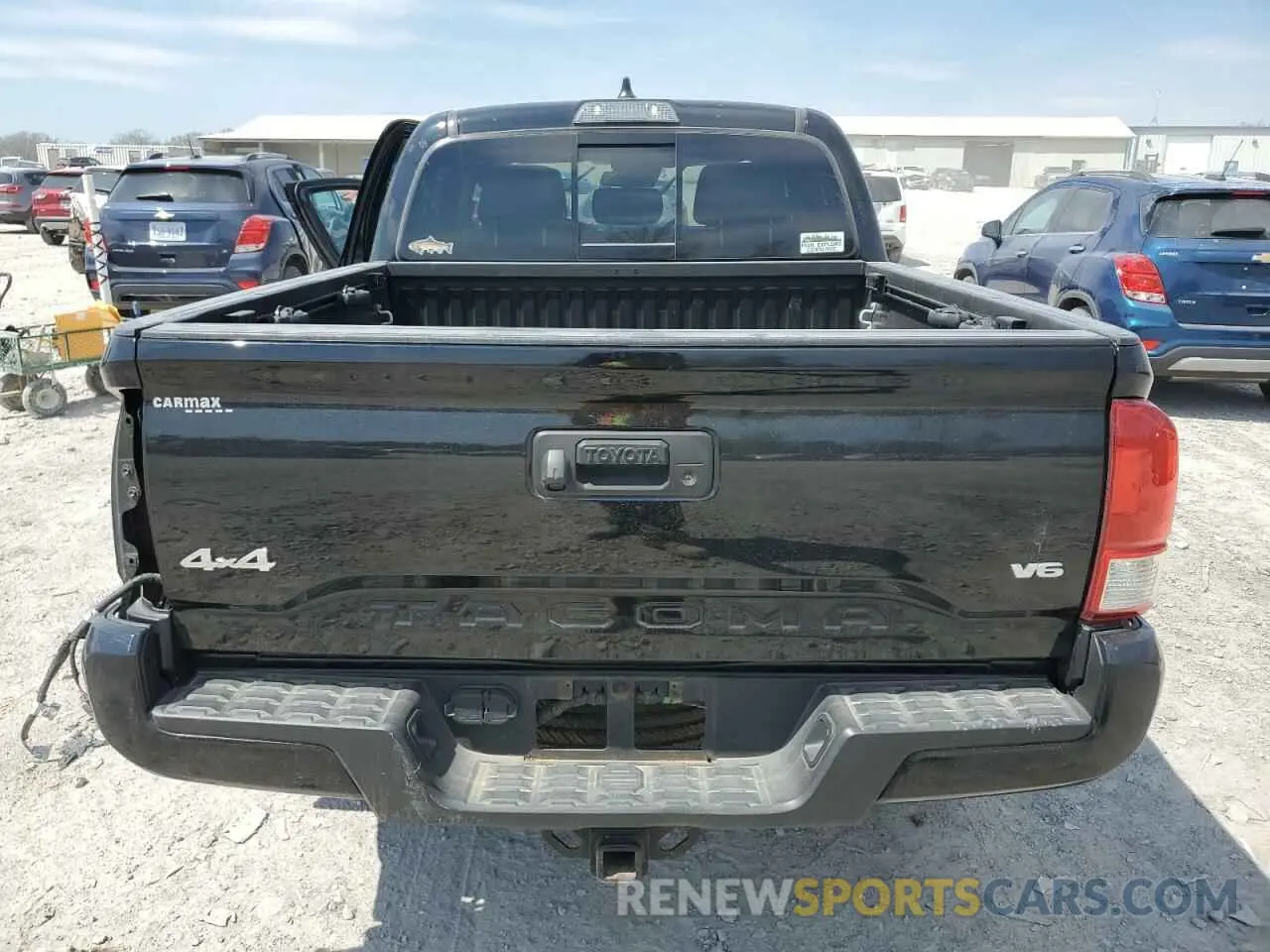 6 fotografías del automóvil dañado 3TMCZ5AN6LM362331 TOYOTA TACOMA 2020
