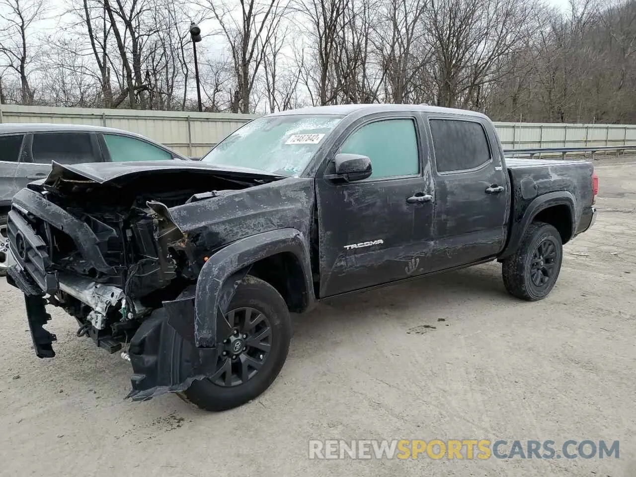 1 fotografías del automóvil dañado 3TMCZ5AN7LM289602 TOYOTA TACOMA 2020