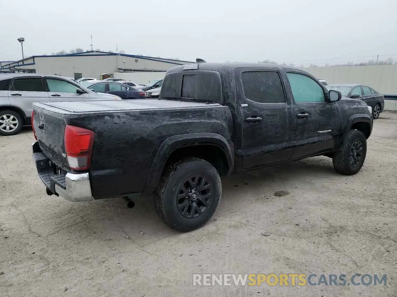 3 fotografías del automóvil dañado 3TMCZ5AN7LM289602 TOYOTA TACOMA 2020