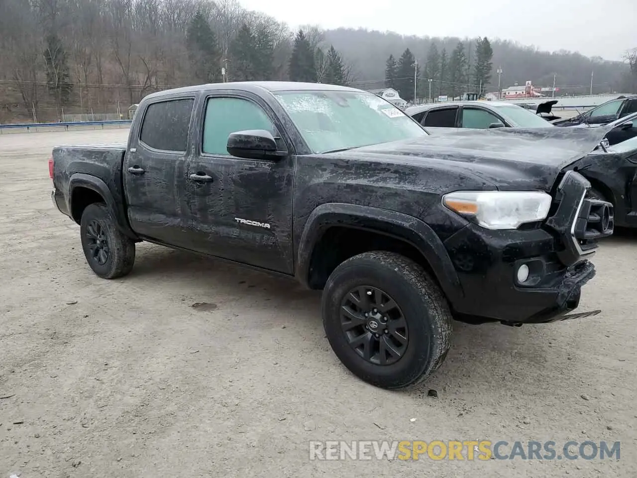 4 fotografías del automóvil dañado 3TMCZ5AN7LM289602 TOYOTA TACOMA 2020