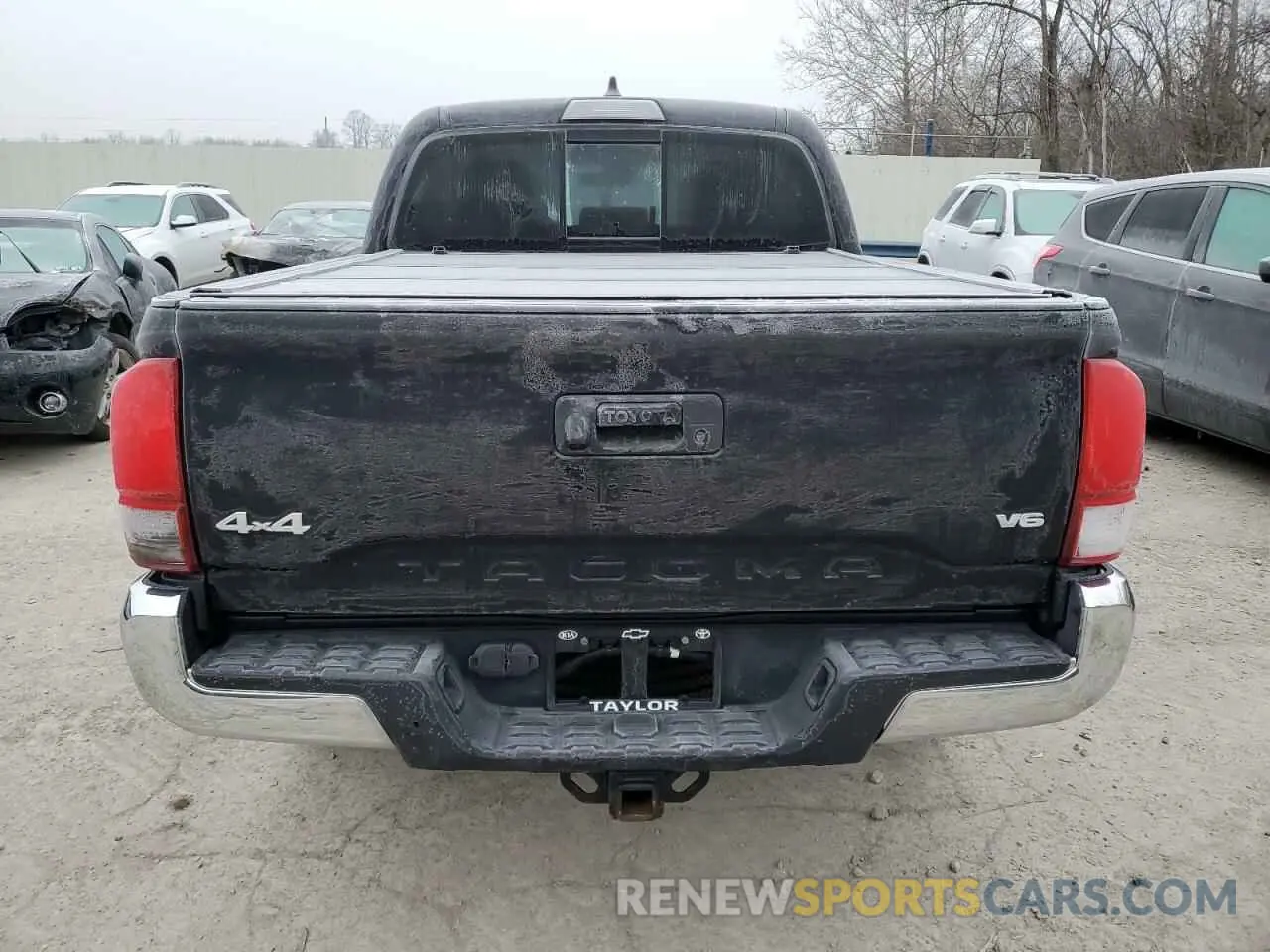 6 fotografías del automóvil dañado 3TMCZ5AN7LM289602 TOYOTA TACOMA 2020