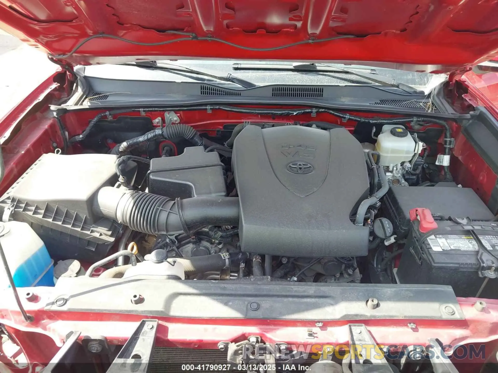 10 fotografías del automóvil dañado 3TMCZ5AN7LM305667 TOYOTA TACOMA 2020