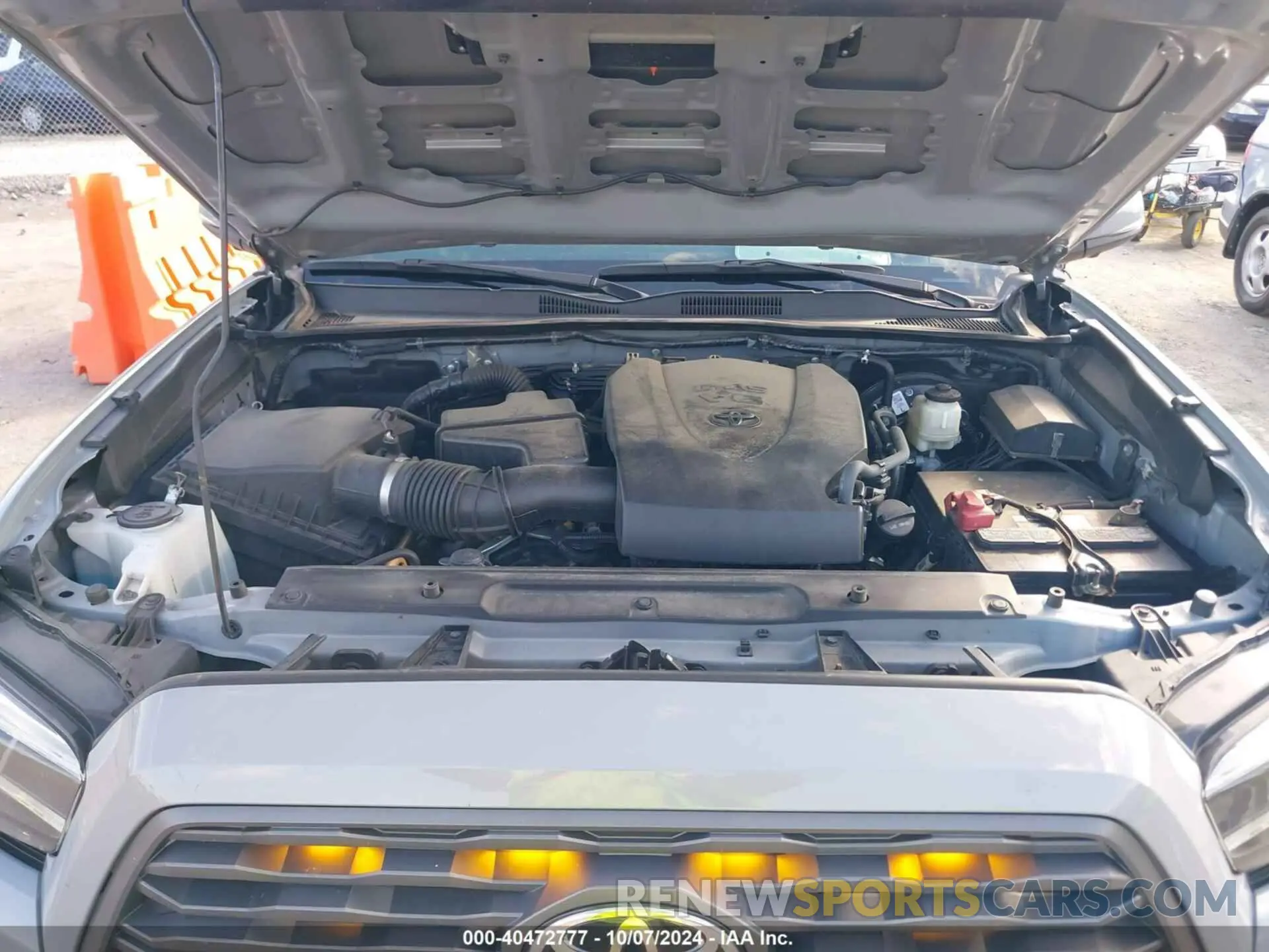 10 fotografías del automóvil dañado 3TMCZ5AN7LM327474 TOYOTA TACOMA 2020