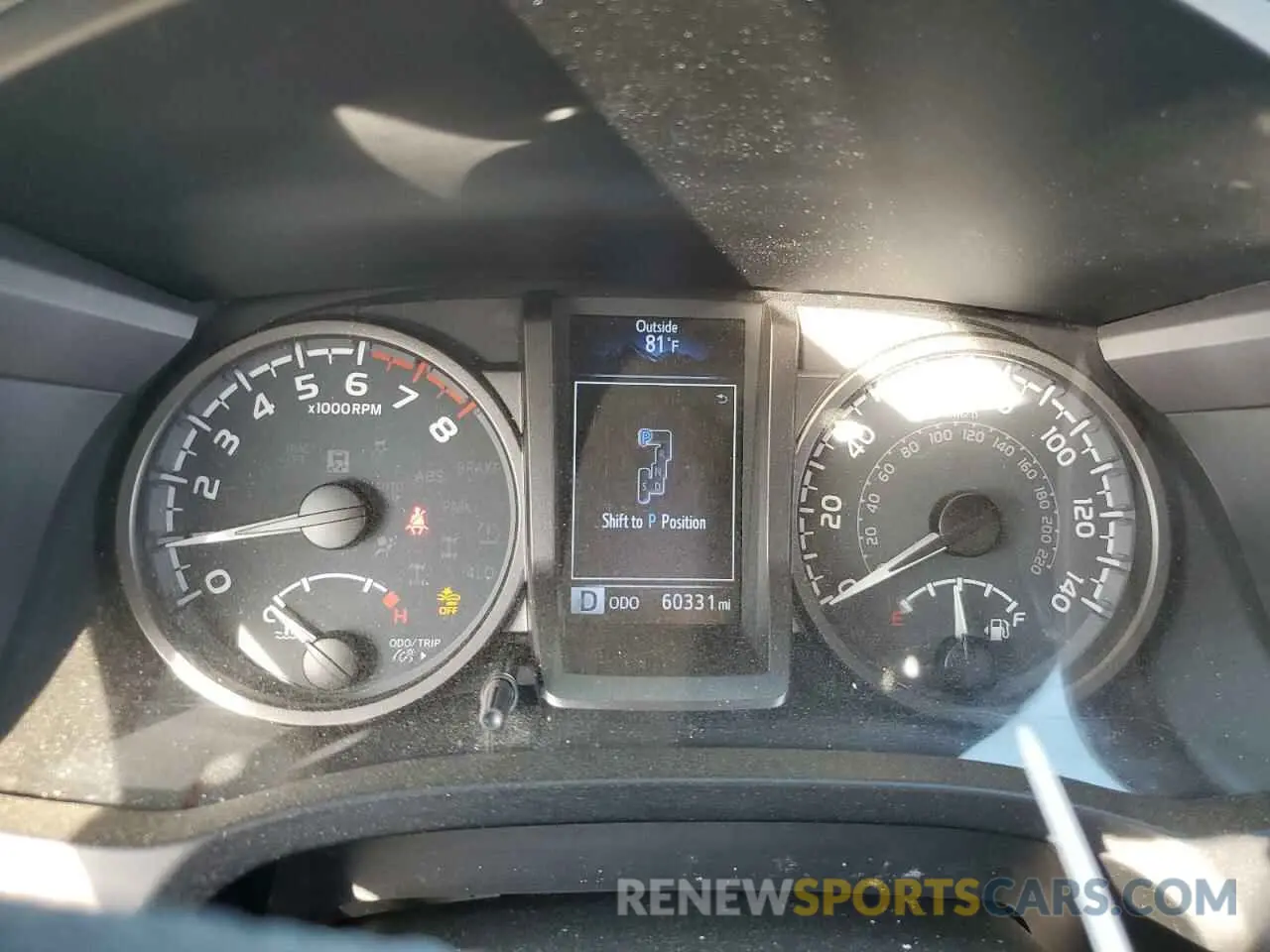 9 fotografías del automóvil dañado 3TMCZ5AN7LM338779 TOYOTA TACOMA 2020