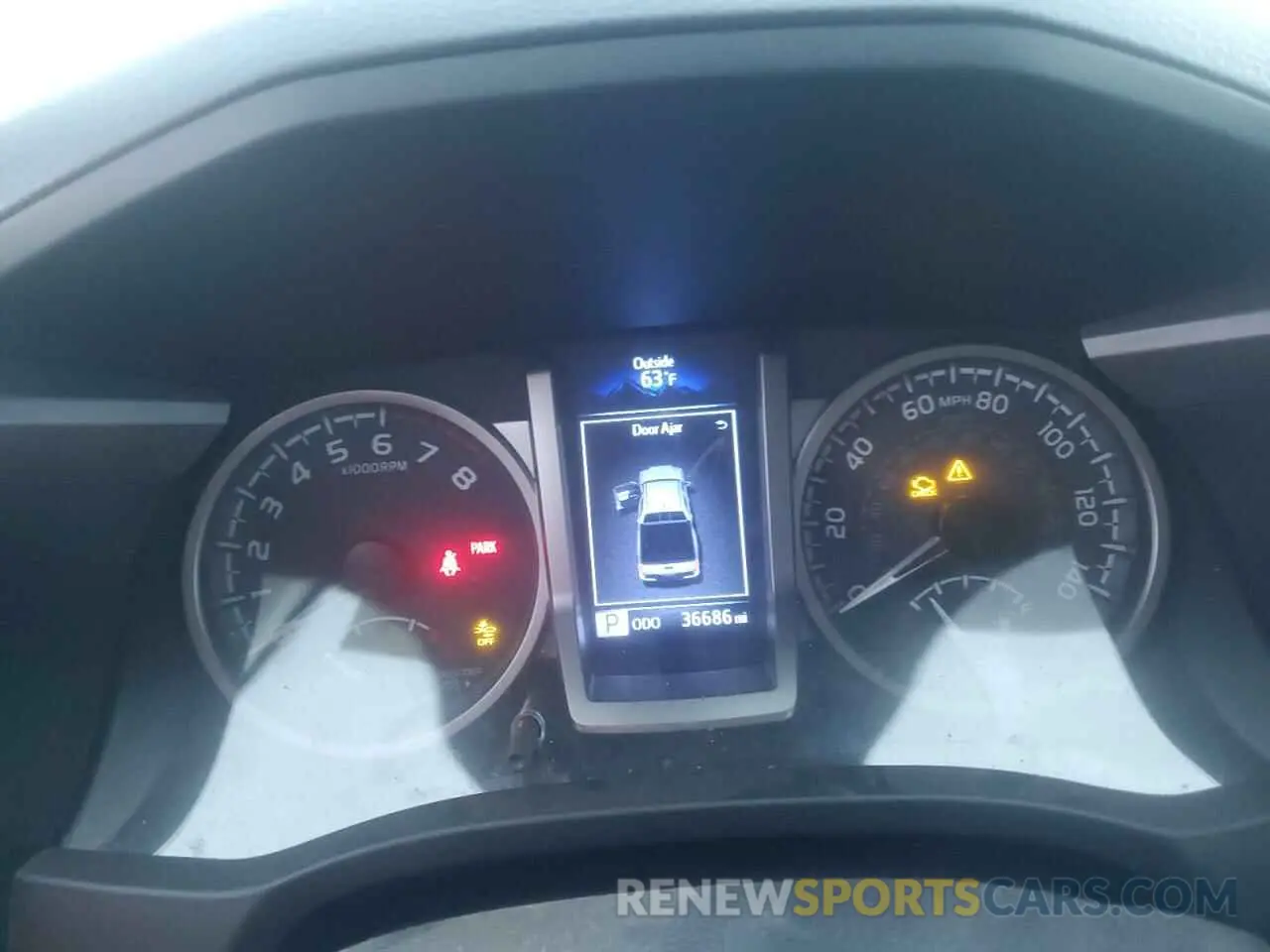 9 fotografías del automóvil dañado 3TMCZ5AN7LM344811 TOYOTA TACOMA 2020