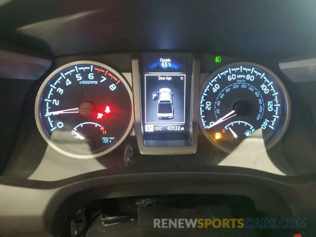 9 fotografías del automóvil dañado 3TMCZ5AN8LM298289 TOYOTA TACOMA 2020