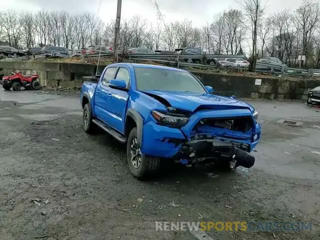 11 fotografías del automóvil dañado 3TMCZ5AN8LM298342 TOYOTA TACOMA 2020