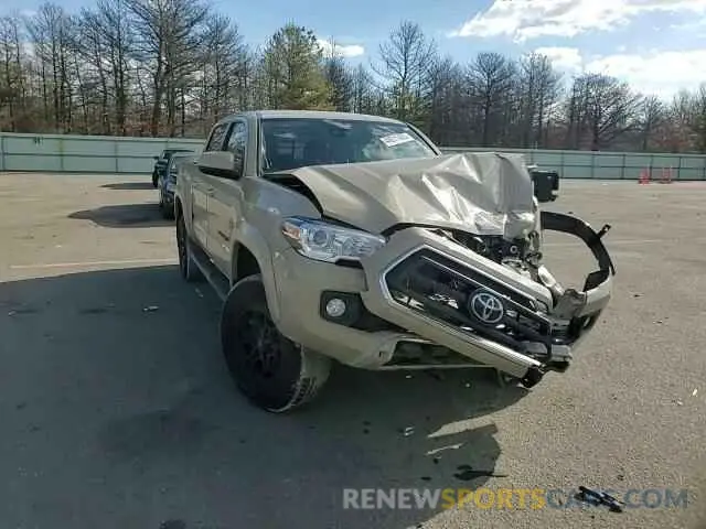 10 fotografías del automóvil dañado 3TMCZ5AN8LM327080 TOYOTA TACOMA 2020