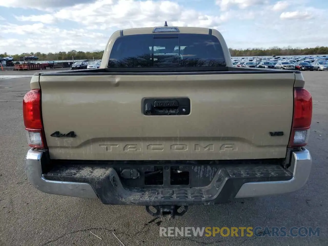 6 fotografías del automóvil dañado 3TMCZ5AN8LM327080 TOYOTA TACOMA 2020