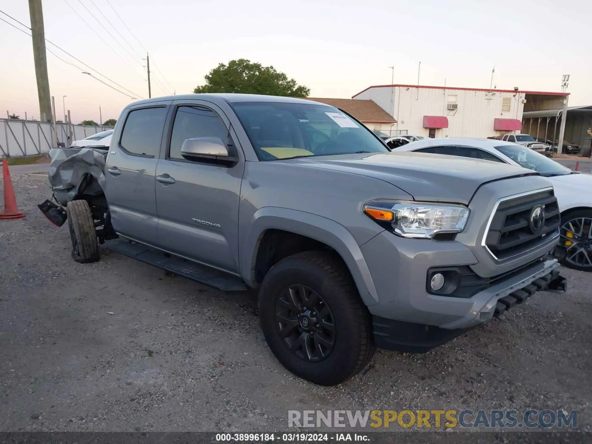 1 fotografías del automóvil dañado 3TMCZ5AN8LM338306 TOYOTA TACOMA 2020