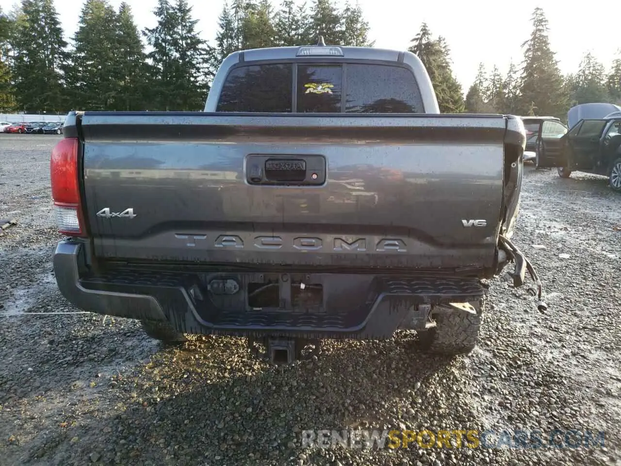 6 fotografías del automóvil dañado 3TMCZ5AN8LM338399 TOYOTA TACOMA 2020