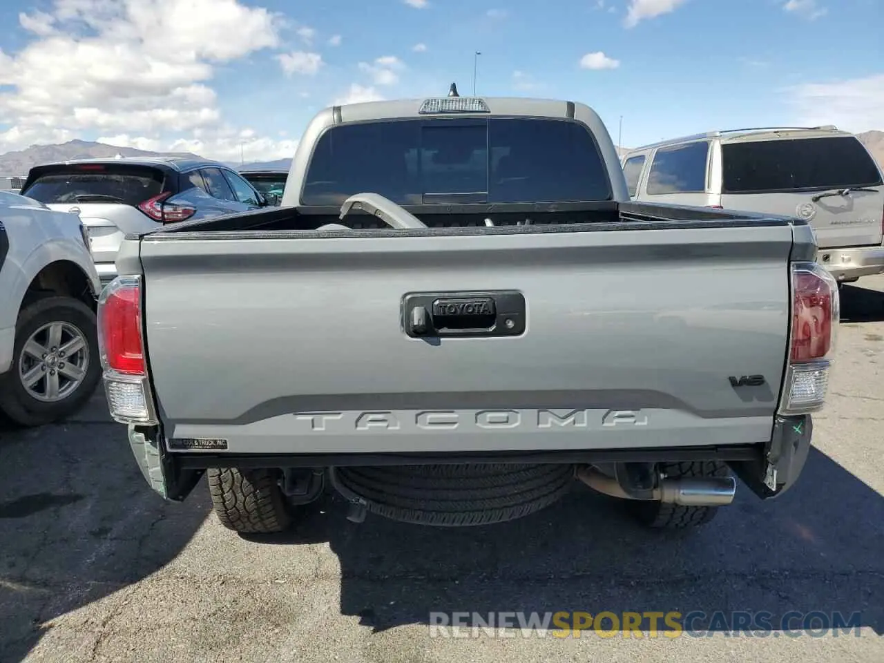 6 fotografías del automóvil dañado 3TMCZ5AN8LM361150 TOYOTA TACOMA 2020