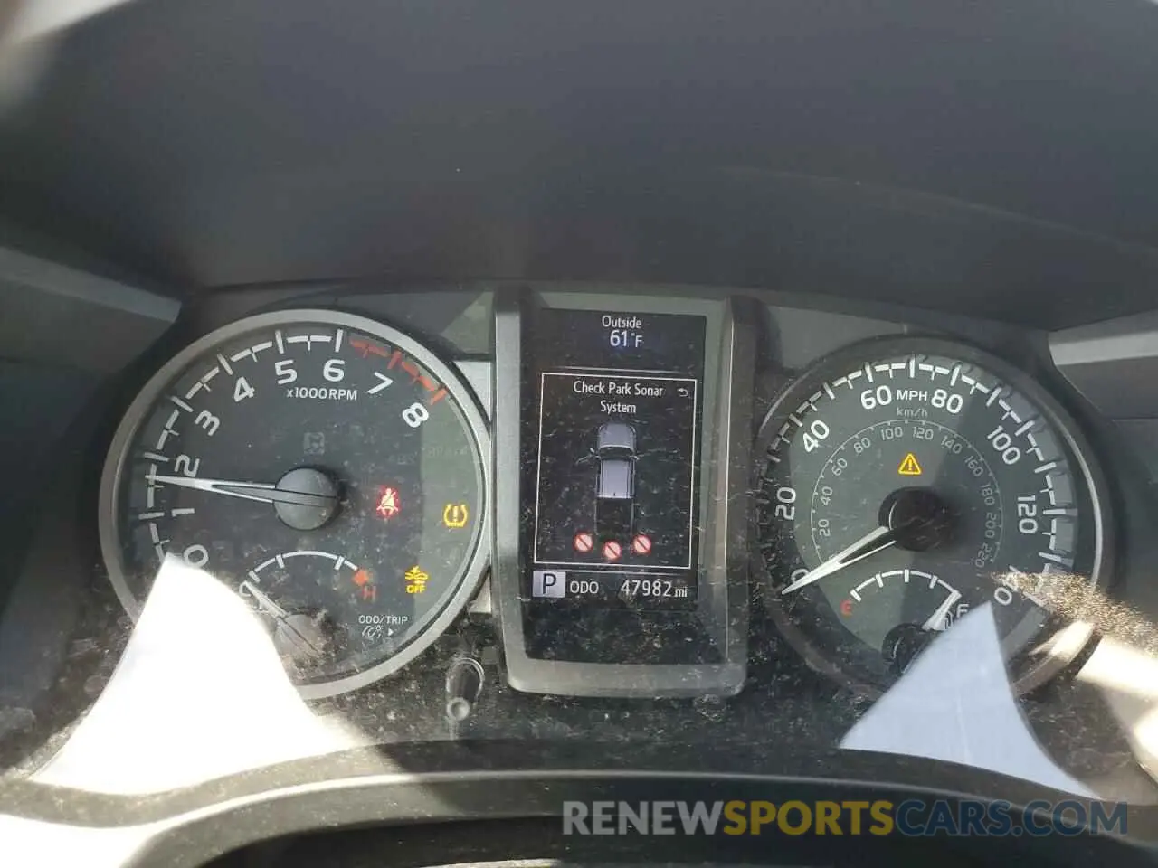 9 fotografías del automóvil dañado 3TMCZ5AN8LM361150 TOYOTA TACOMA 2020