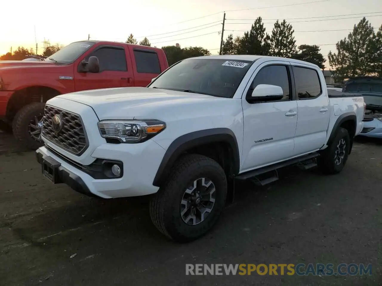 1 fotografías del automóvil dañado 3TMCZ5AN9LM325709 TOYOTA TACOMA 2020