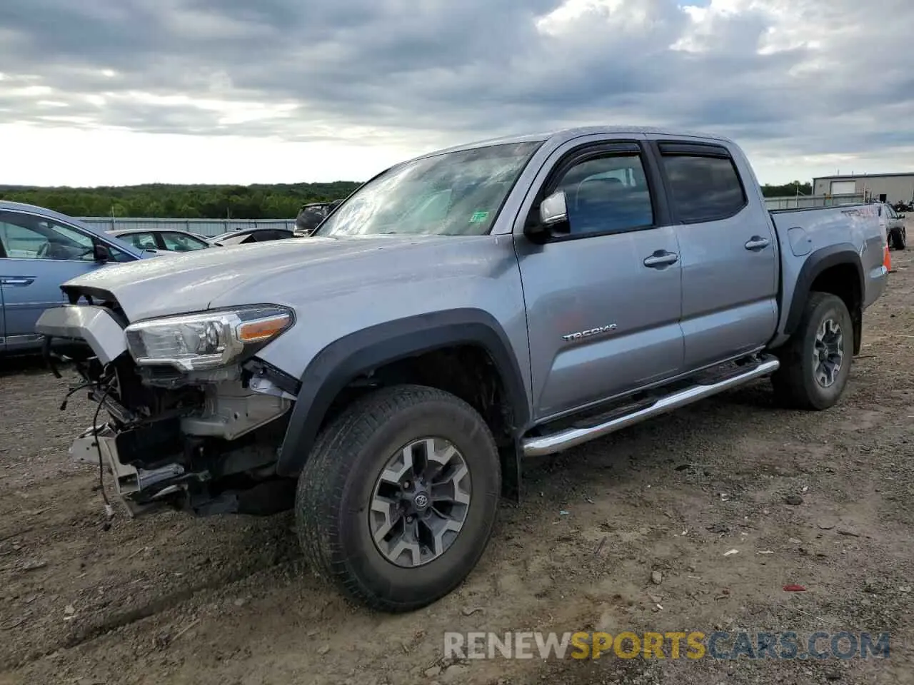 1 fotografías del automóvil dañado 3TMCZ5AN9LM332904 TOYOTA TACOMA 2020