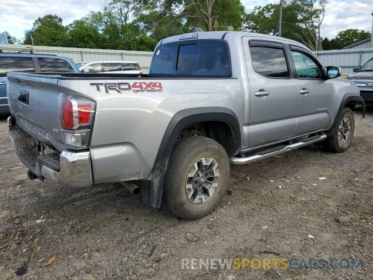 3 fotografías del automóvil dañado 3TMCZ5AN9LM332904 TOYOTA TACOMA 2020