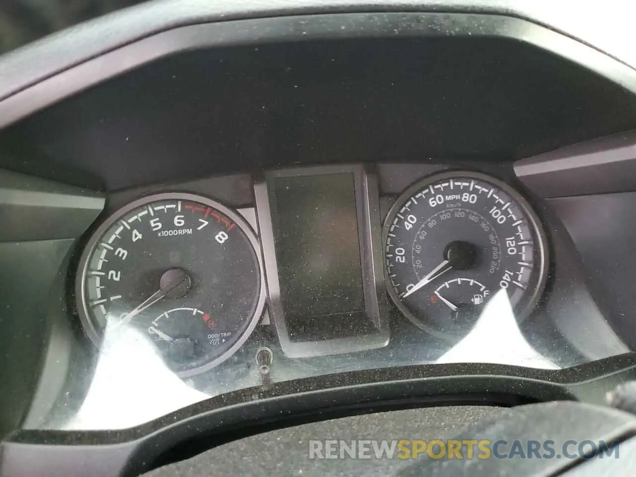 9 fotografías del automóvil dañado 3TMCZ5AN9LM332904 TOYOTA TACOMA 2020