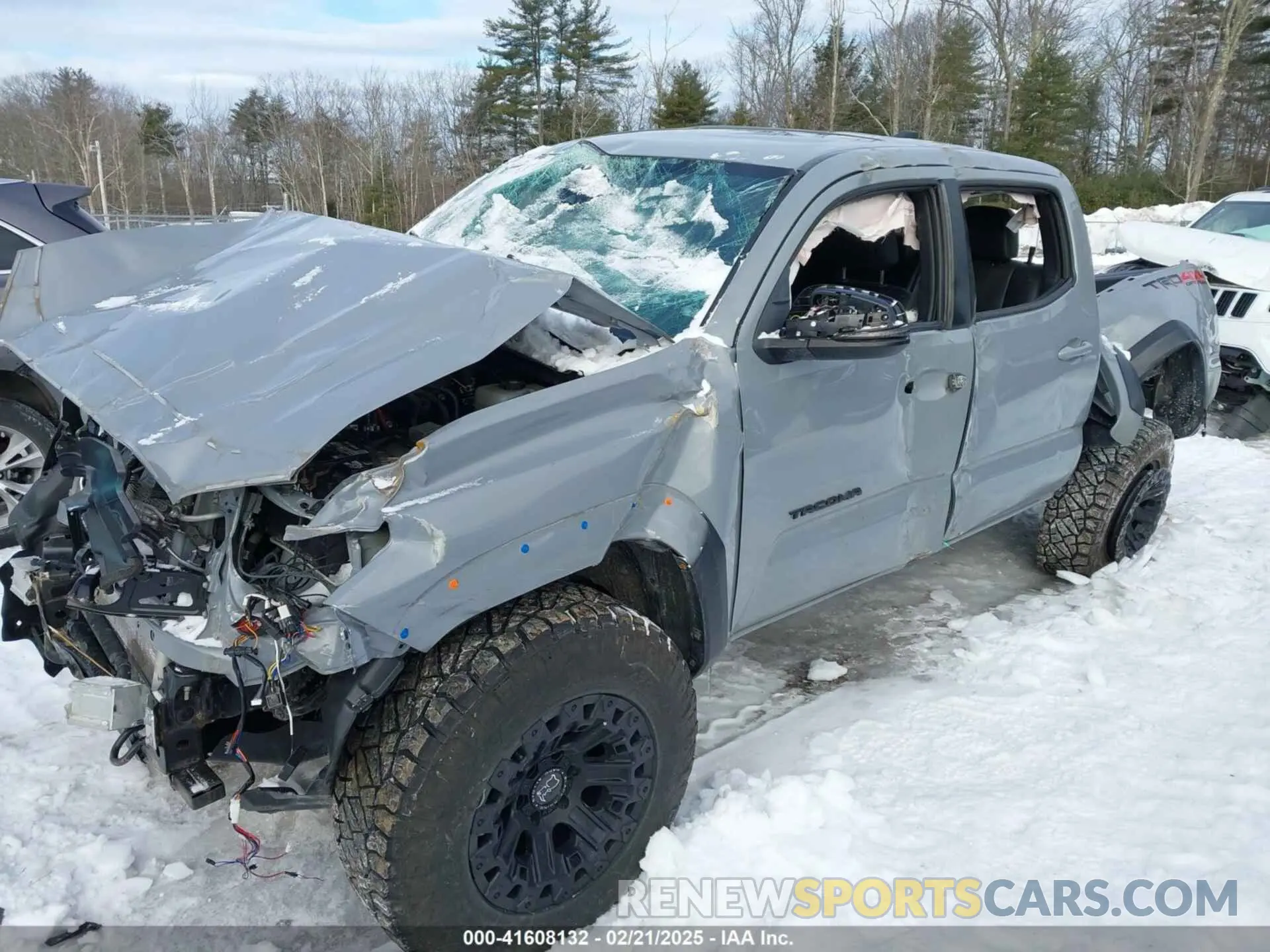 6 fotografías del automóvil dañado 3TMCZ5AN9LM339240 TOYOTA TACOMA 2020