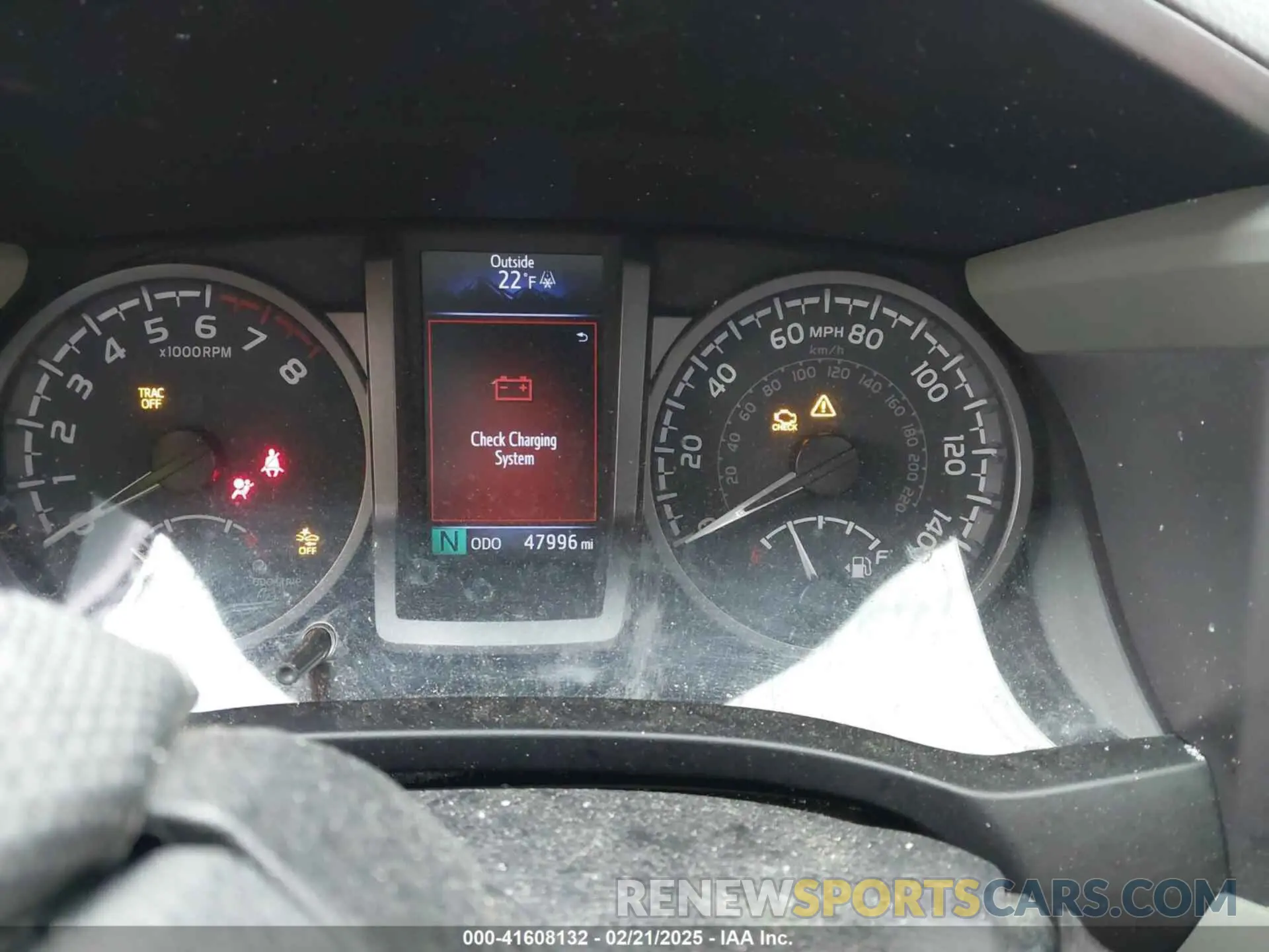 7 fotografías del automóvil dañado 3TMCZ5AN9LM339240 TOYOTA TACOMA 2020