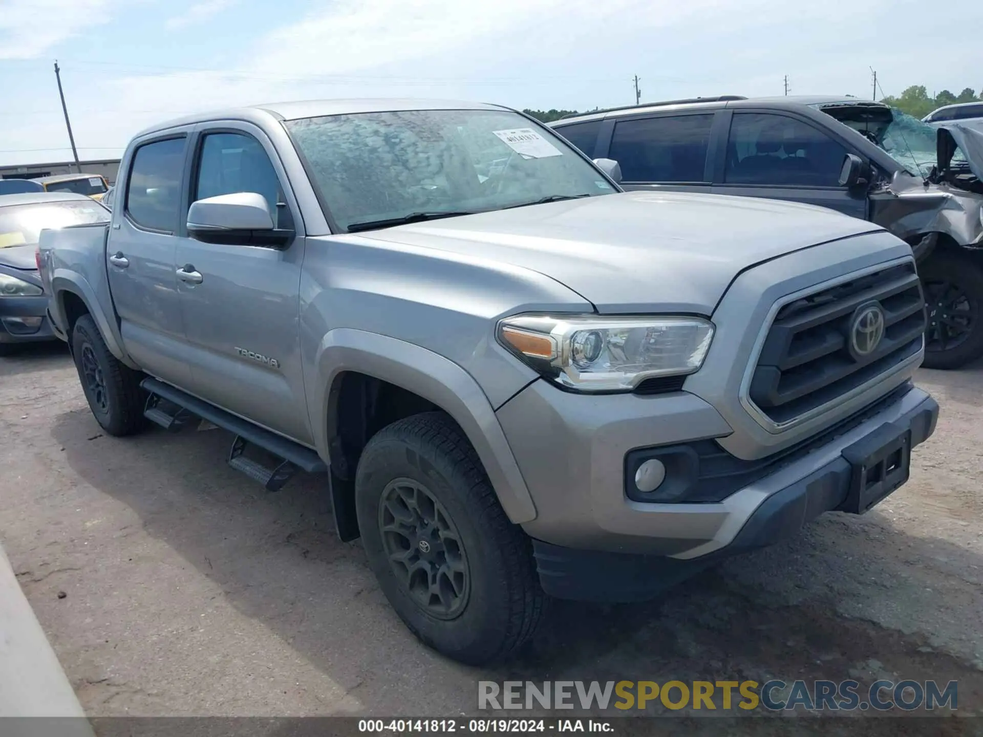 1 fotografías del automóvil dañado 3TMCZ5AN9LM339304 TOYOTA TACOMA 2020
