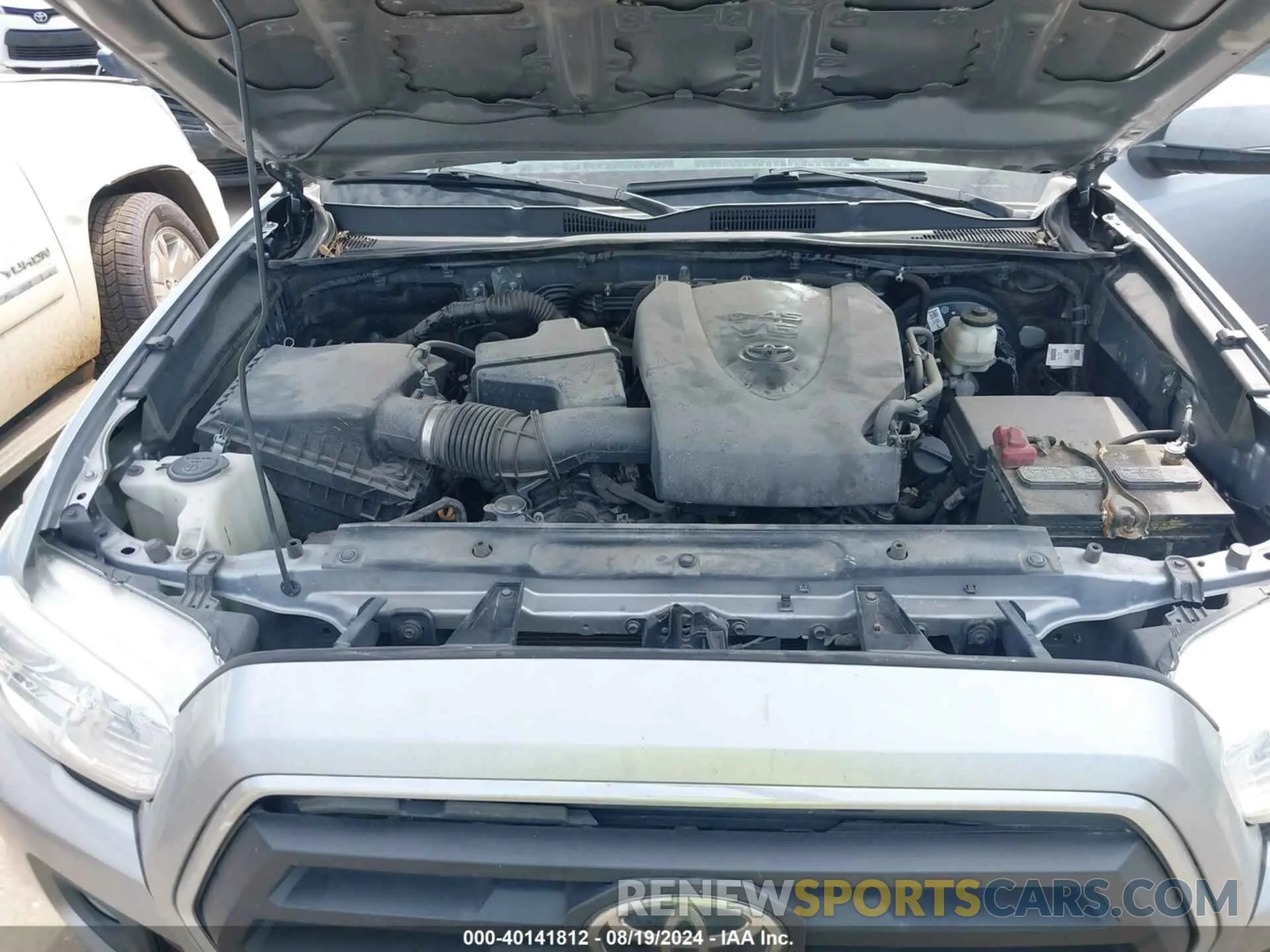 10 fotografías del automóvil dañado 3TMCZ5AN9LM339304 TOYOTA TACOMA 2020