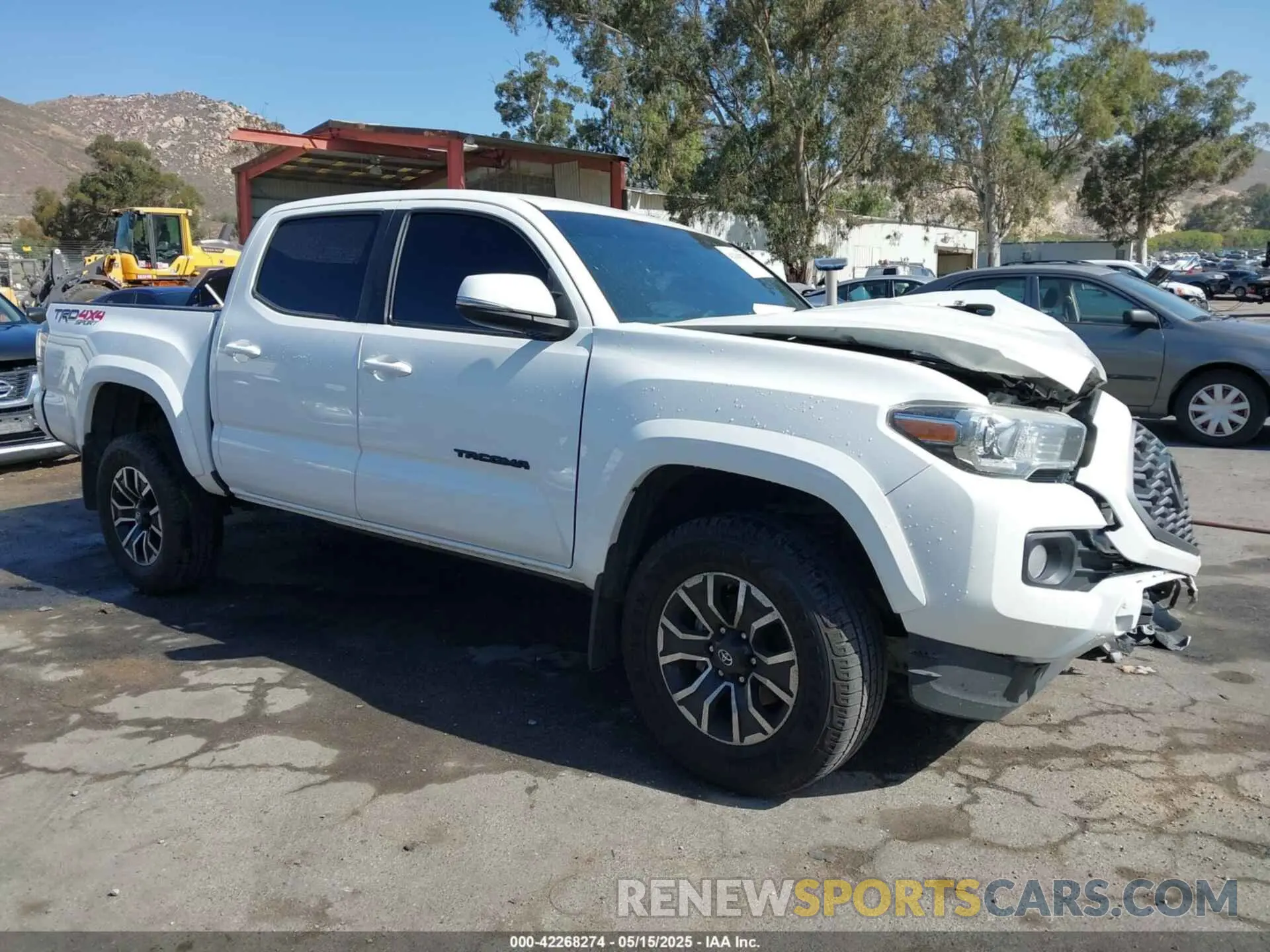 1 fotografías del automóvil dañado 3TMCZ5AN9LM341778 TOYOTA TACOMA 2020