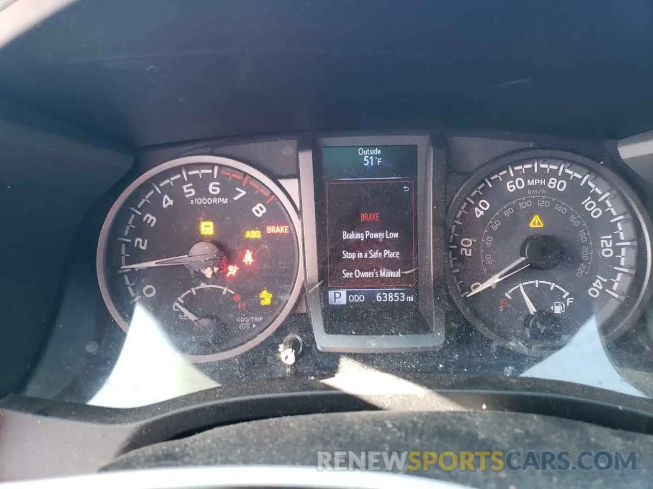 9 fotografías del automóvil dañado 3TMCZ5AN9LM345524 TOYOTA TACOMA 2020