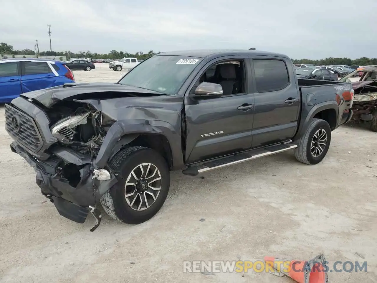 1 fotografías del automóvil dañado 3TMCZ5AN9LM348052 TOYOTA TACOMA 2020