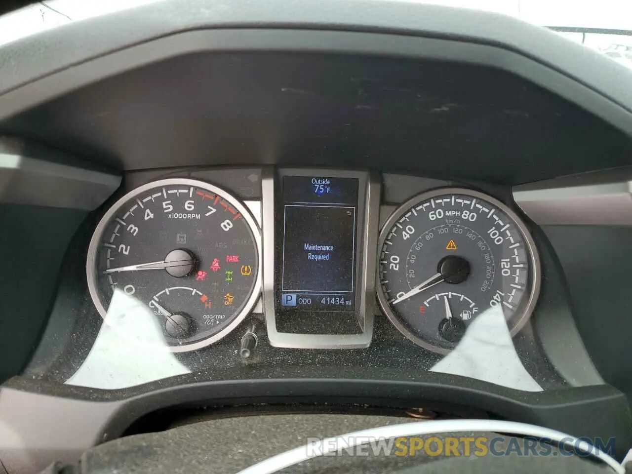9 fotografías del automóvil dañado 3TMCZ5AN9LM357219 TOYOTA TACOMA 2020