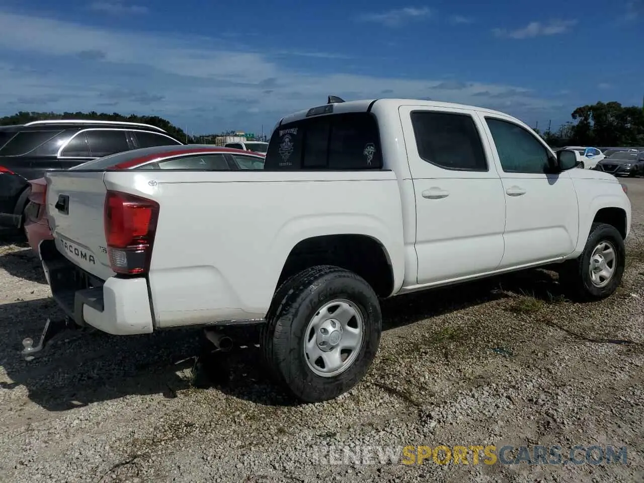 3 fotografías del automóvil dañado 3TMCZ5ANXLM306411 TOYOTA TACOMA 2020