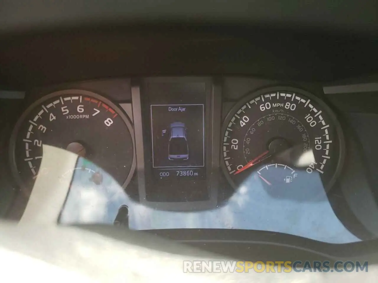 9 fotografías del automóvil dañado 3TMCZ5ANXLM306411 TOYOTA TACOMA 2020