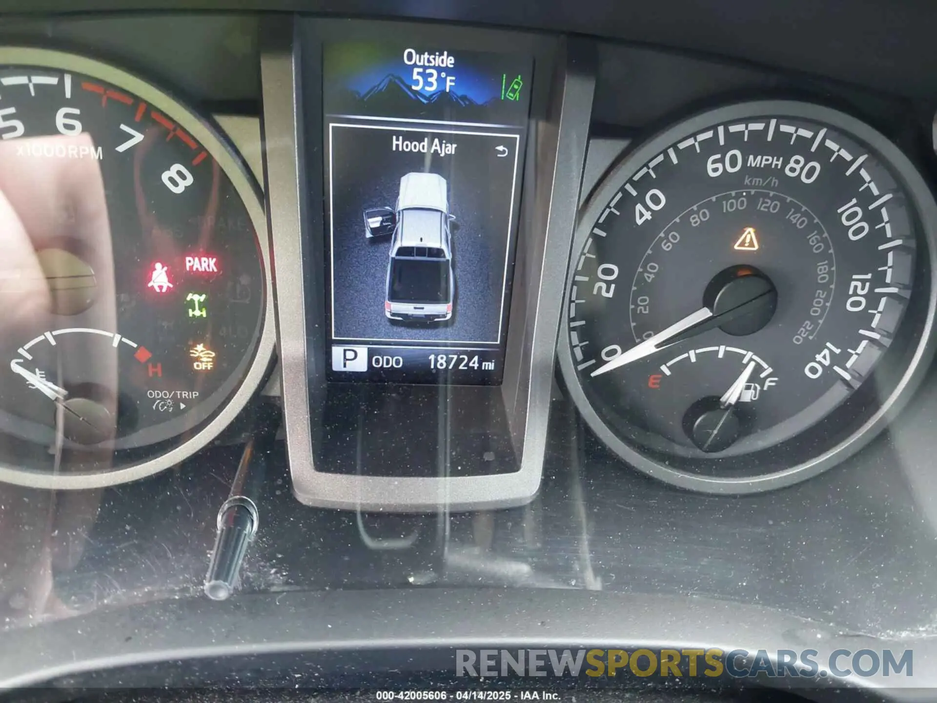 15 fotografías del automóvil dañado 3TMCZ5ANXLM317814 TOYOTA TACOMA 2020
